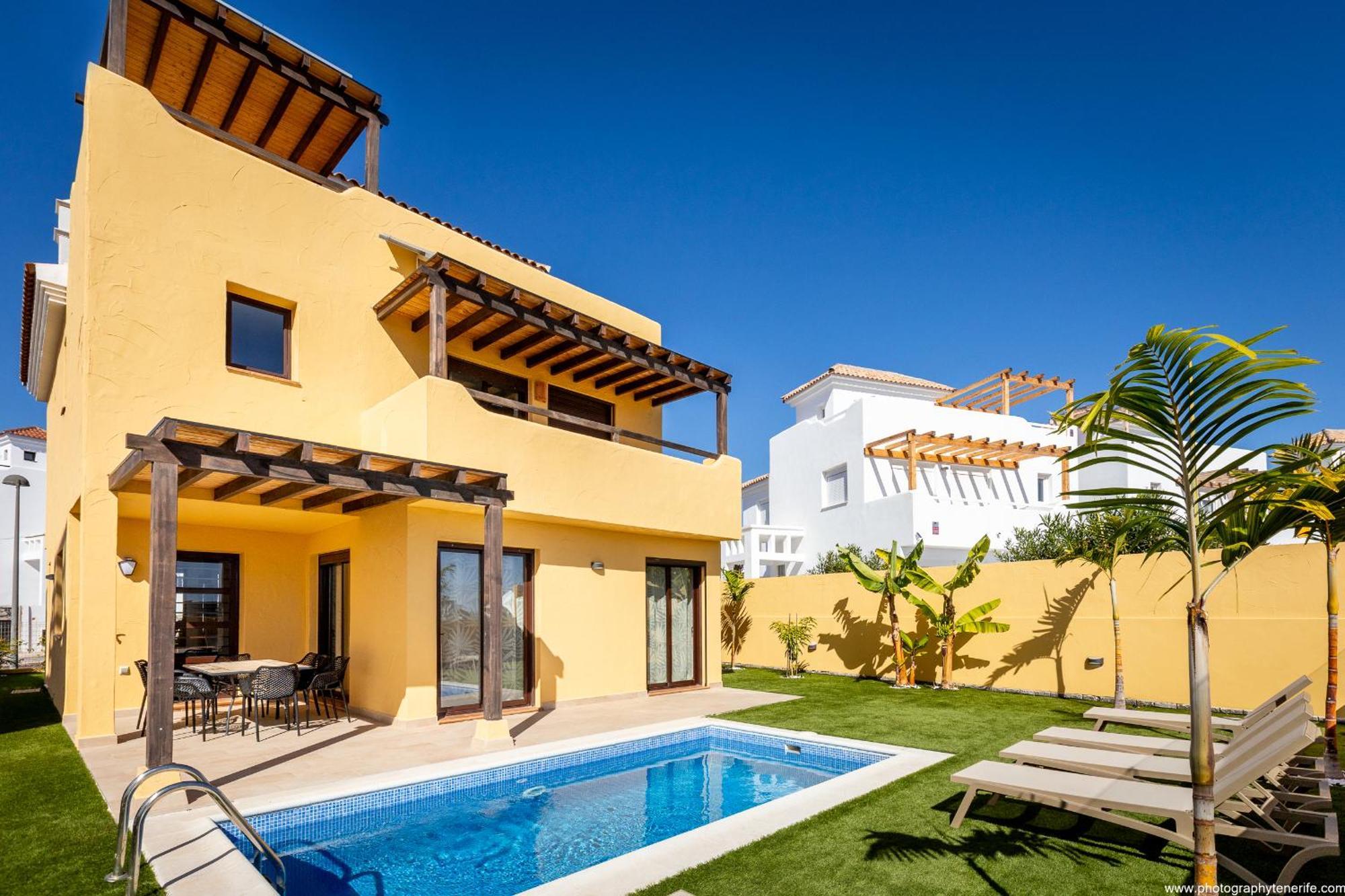 Villa With 4 Bedrooms And Private Heated Pool San Miguel de Abona Esterno foto