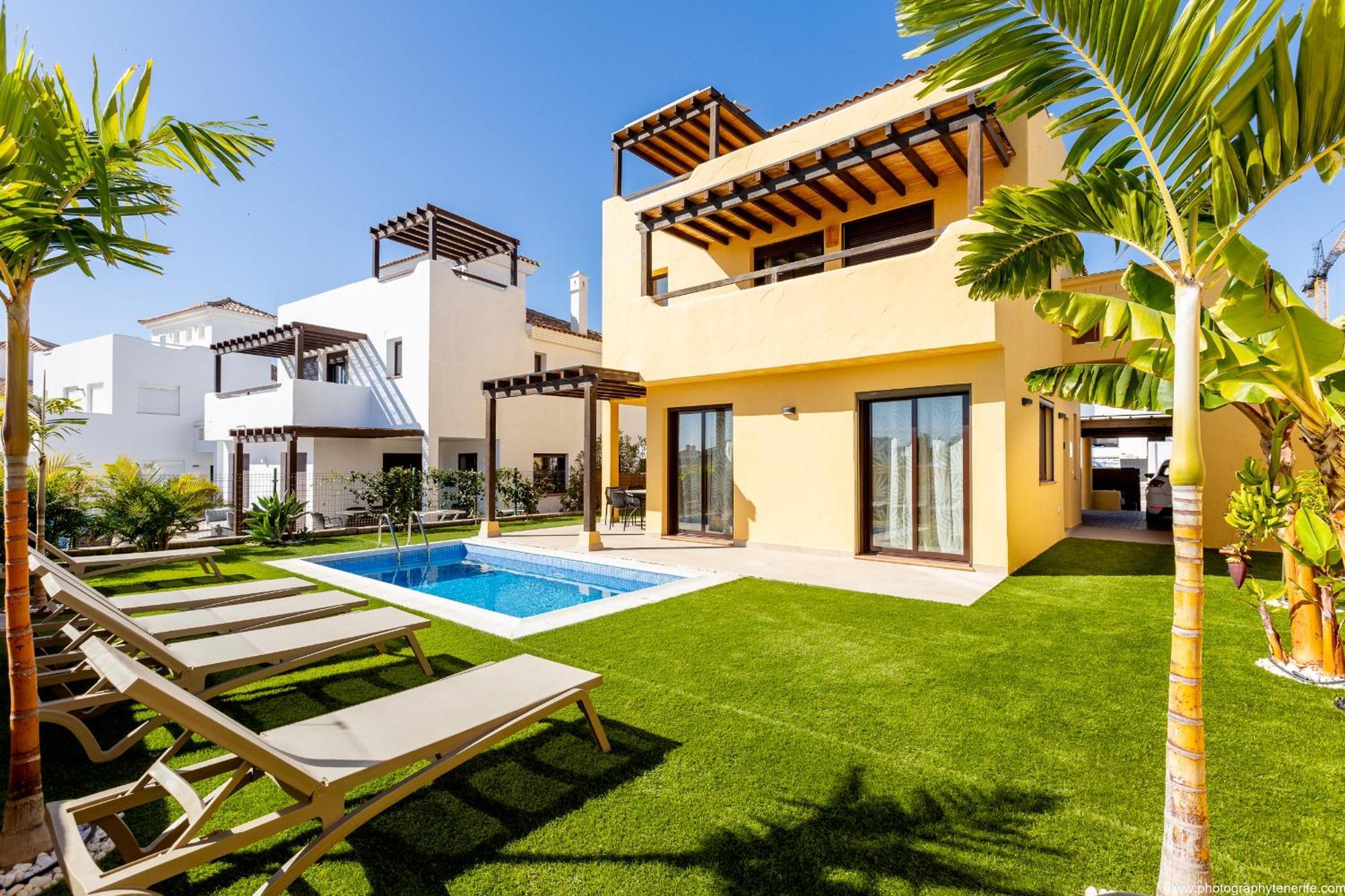 Villa With 4 Bedrooms And Private Heated Pool San Miguel de Abona Esterno foto